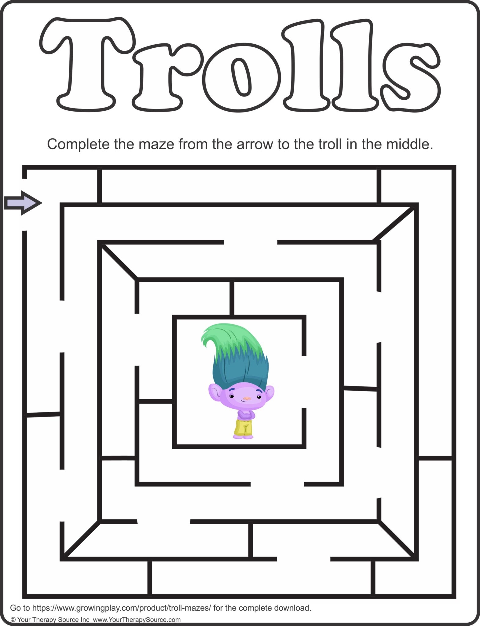 Mazes For Kids Free Printables Growing Play