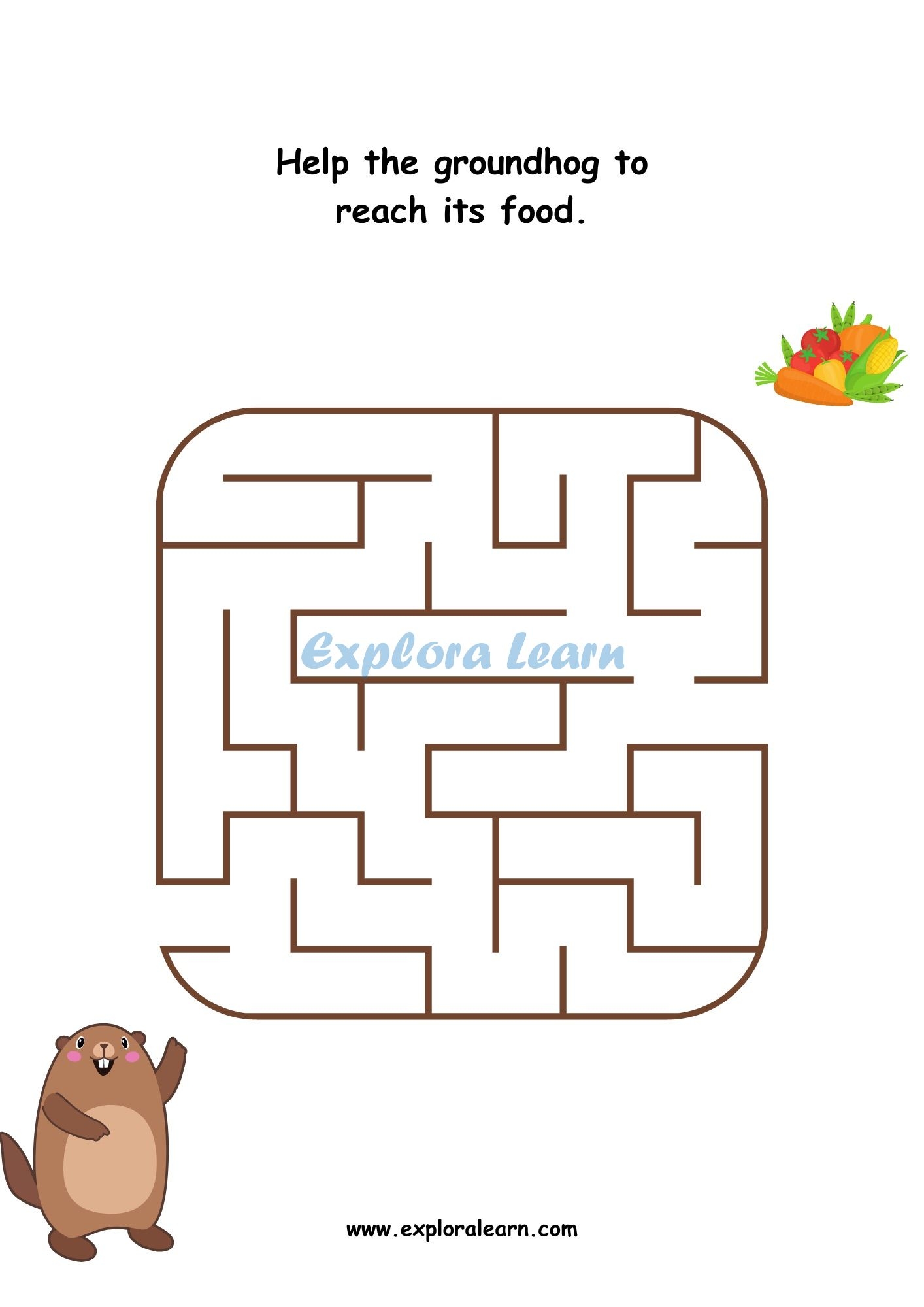 Mazes Worksheets For Preschool And Kindergarten 2 To 6 Years Kids