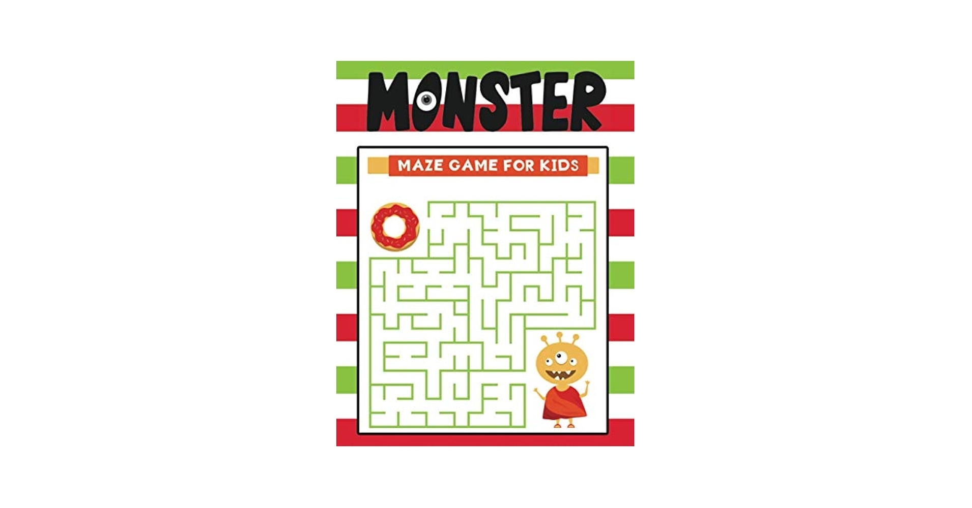 Monster Maze Game For Kids A Fun Monsters Themed Puzzle Activity Book For Kid By Kid Press Jane Amazon ae