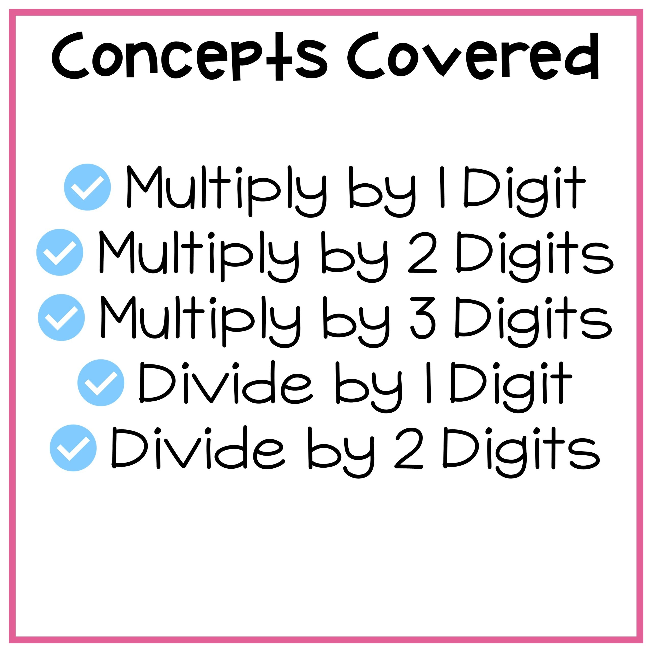 Multiplication And Division Of Whole Numbers Math Maze Worksheets 5th Grade Made By Teachers