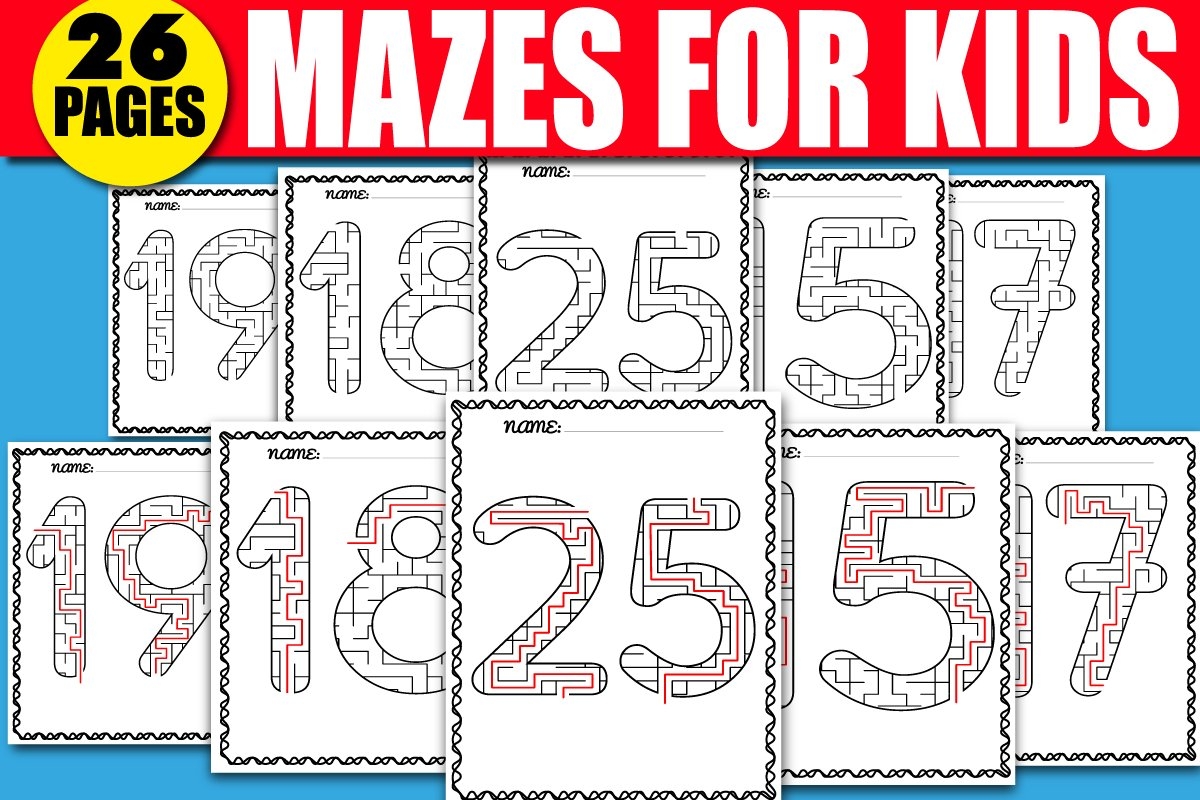 Maze Worksheet Hightops