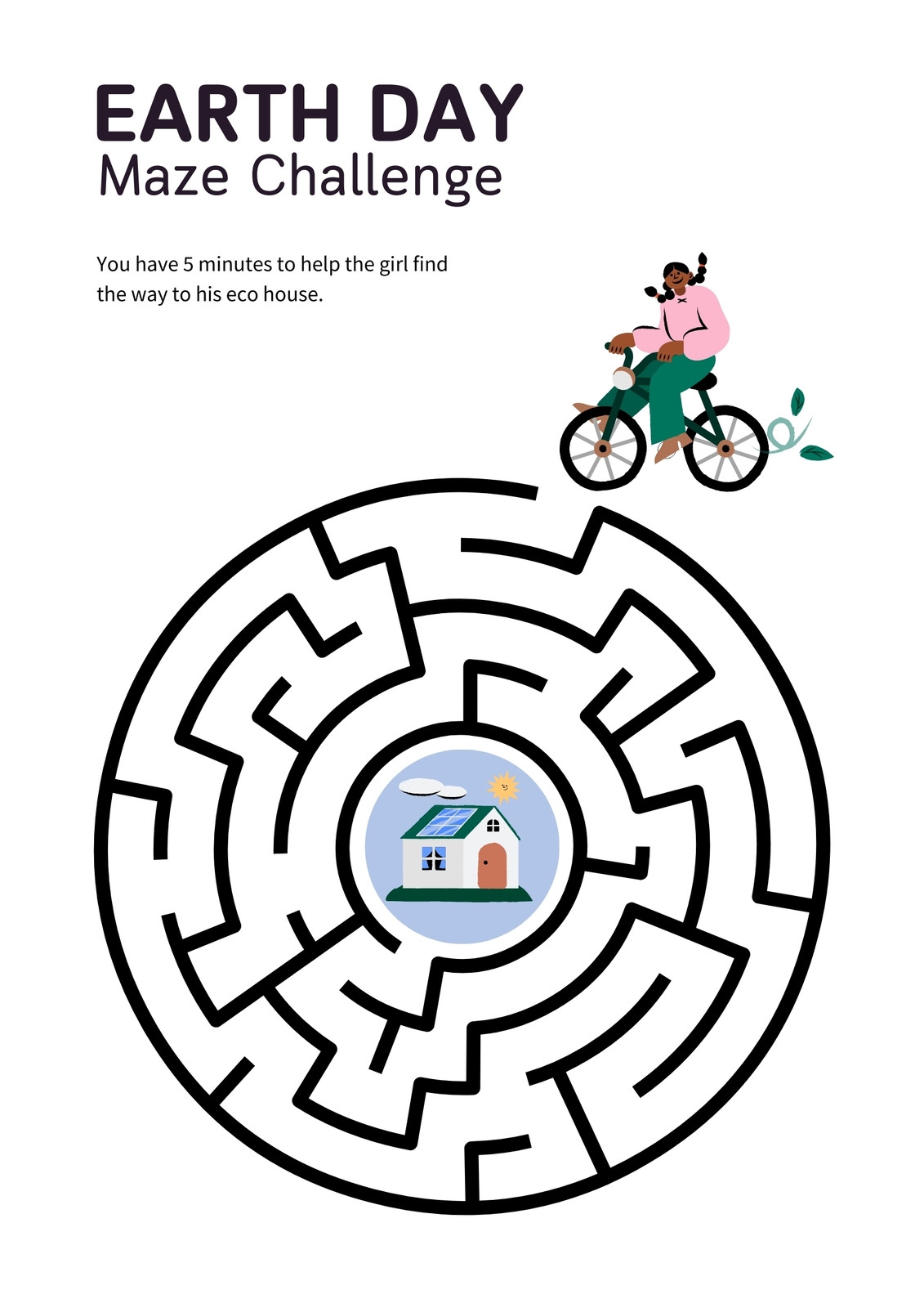 Therapeutic Careers Maze Worksheet