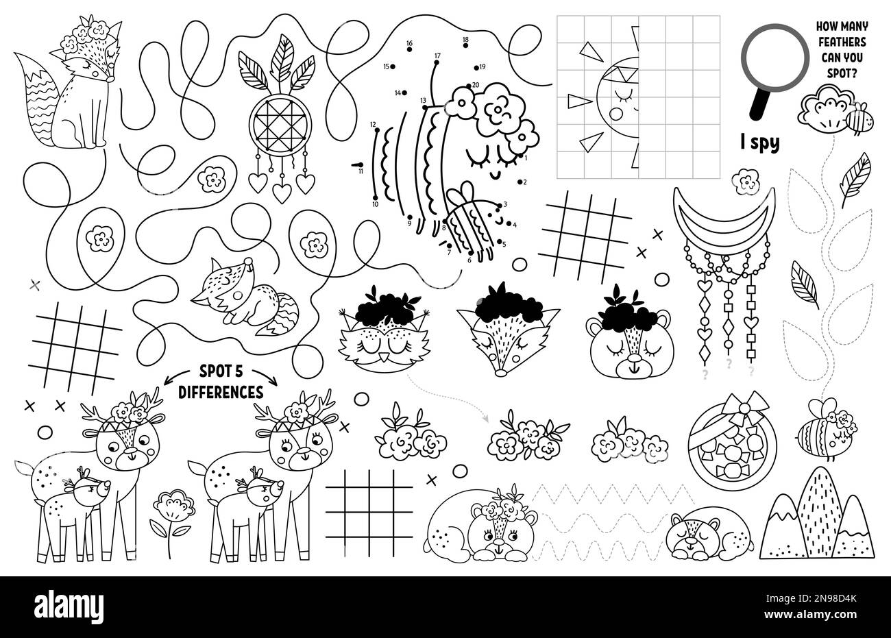 Peace Maze Stock Vector Images Alamy
