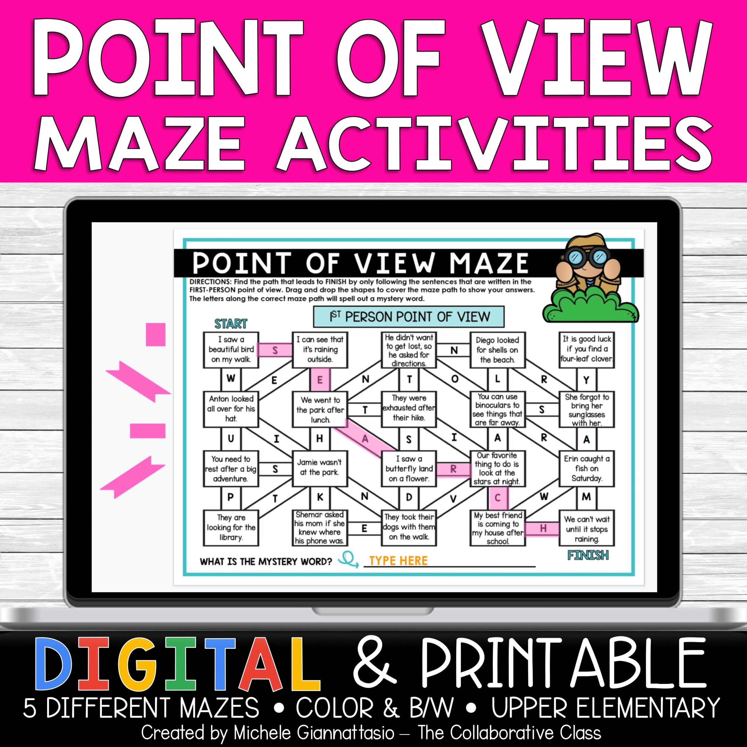 Needs And Wants Maze Worksheet