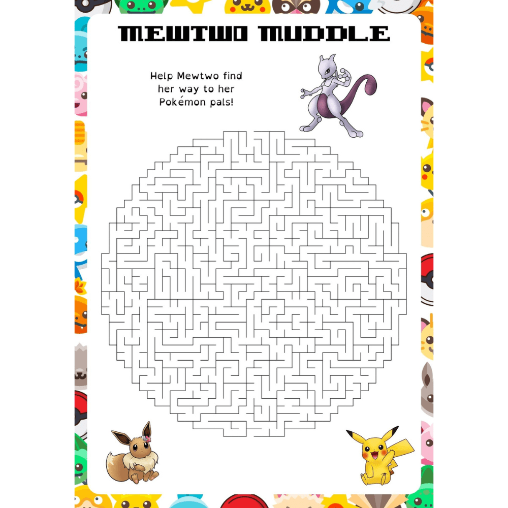 Pokefun Activity Pack Curious Little Monkeys Educational Resources