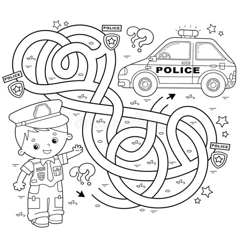 Police Maze Stock Illustrations 141 Police Maze Stock Illustrations Vectors U0026 Clipart Dreamstime