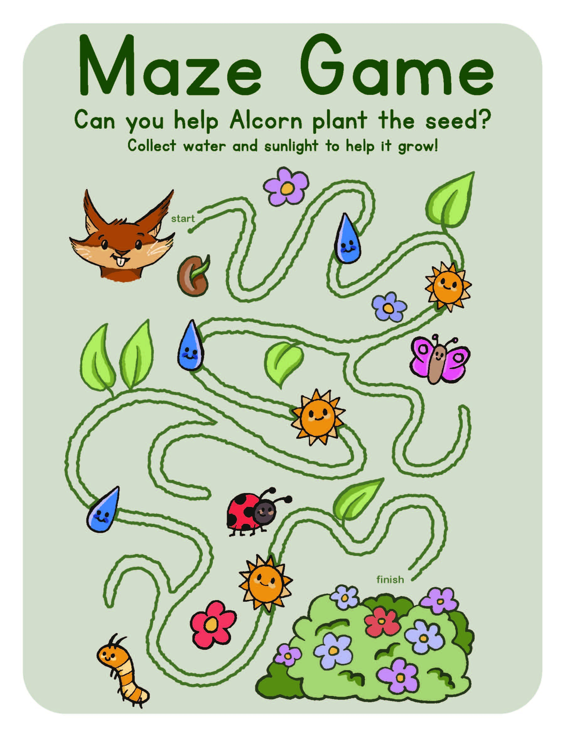 PreReader Maze Game U S National Park Service 