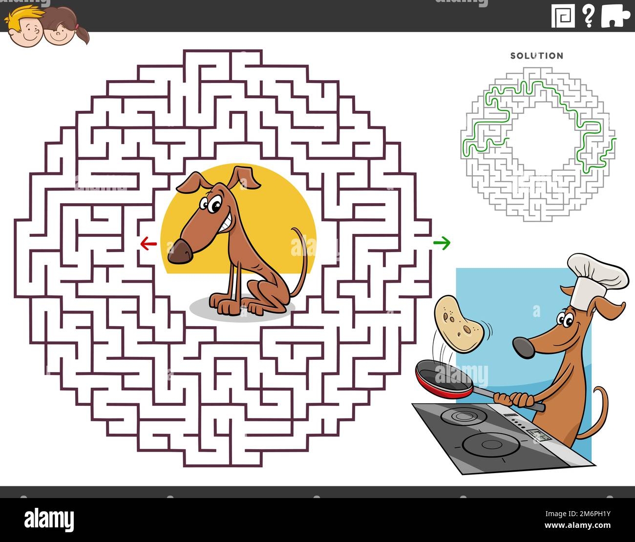 Preschool Worksheet Hi res Stock Photography And Images Page 5 Alamy