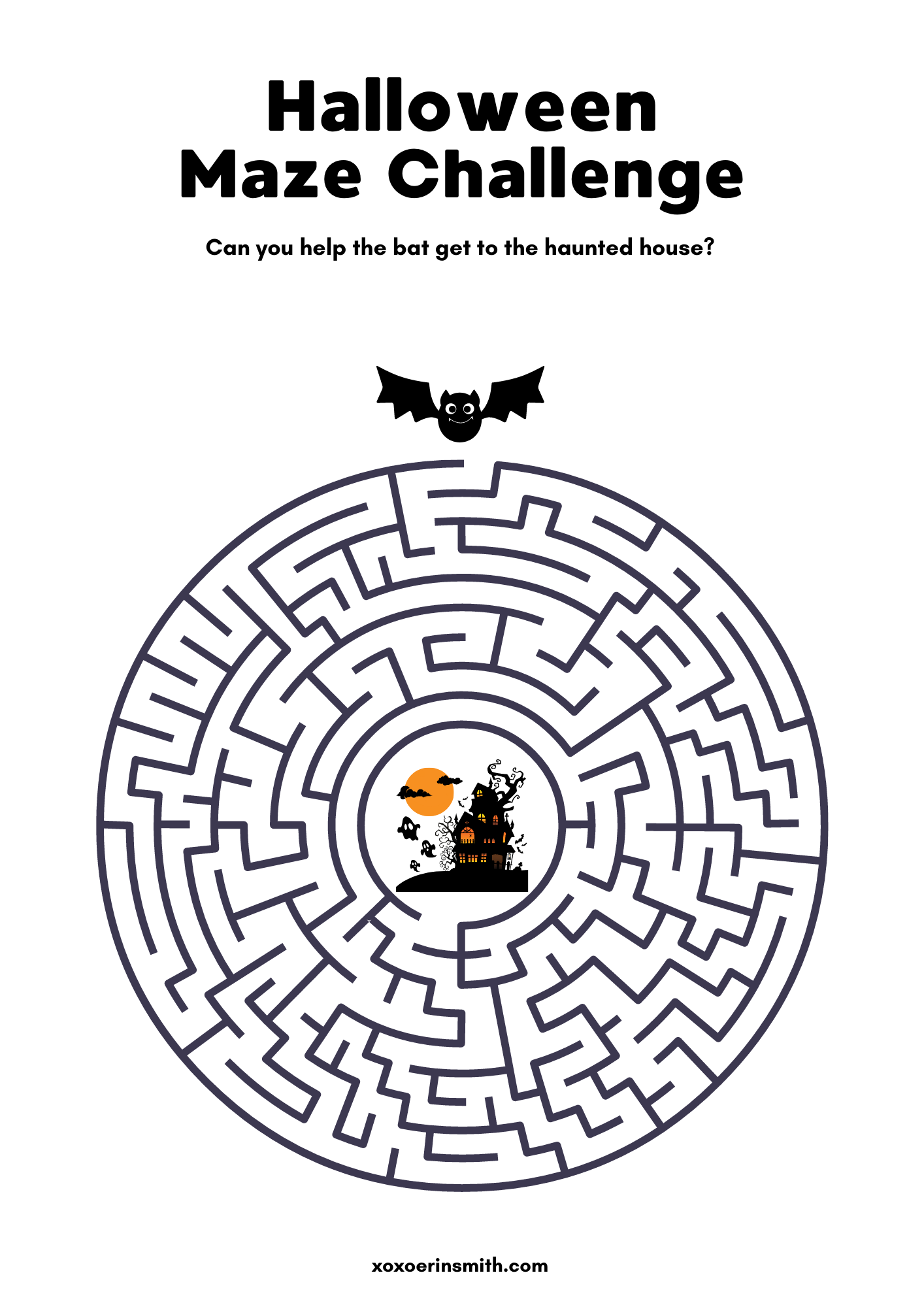 Printable Halloween Mazes For Kids Woo Jr Kids Activities 