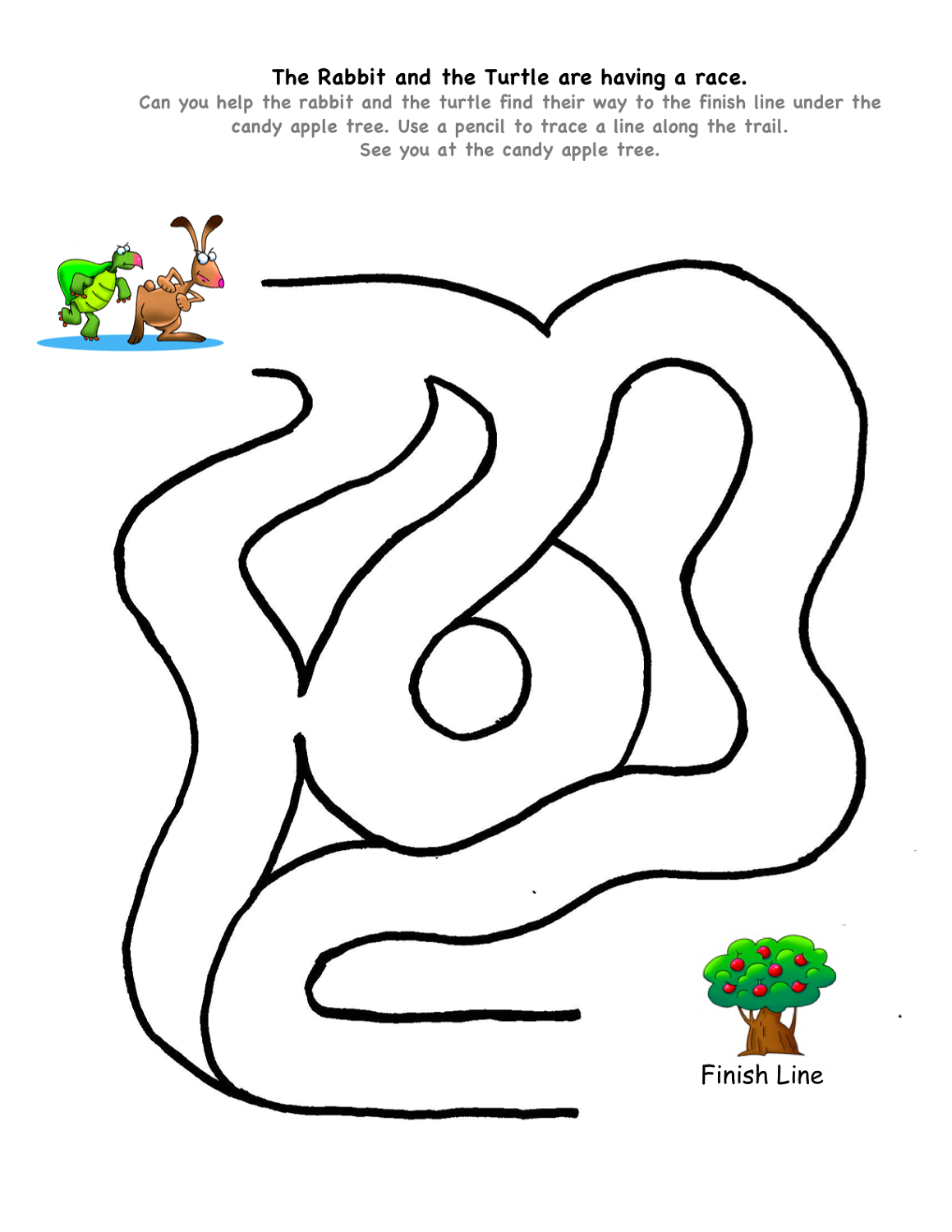 Printable Maze For Children Activity Shelter
