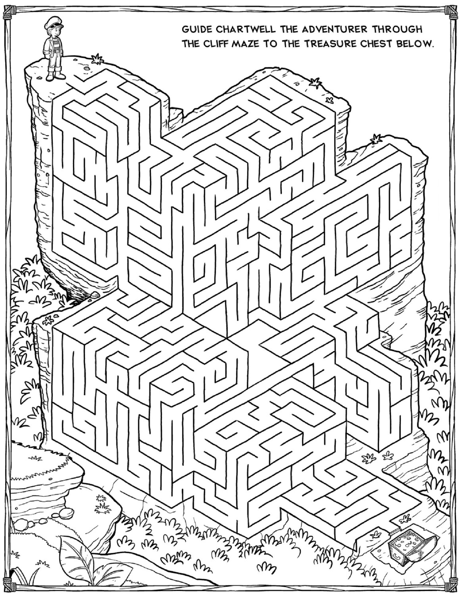 Cool Mazes Worksheet