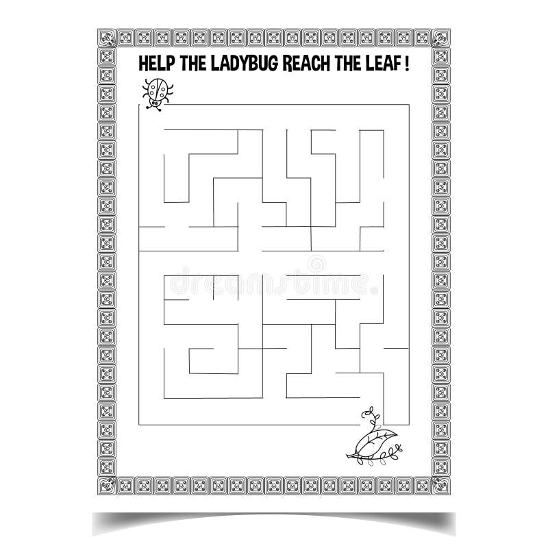 Shoes Maze Worksheets For Kids