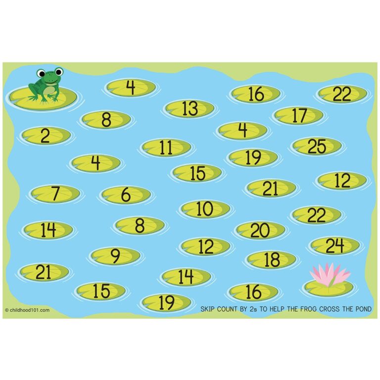 Printable Skip Counting Mazes Activity