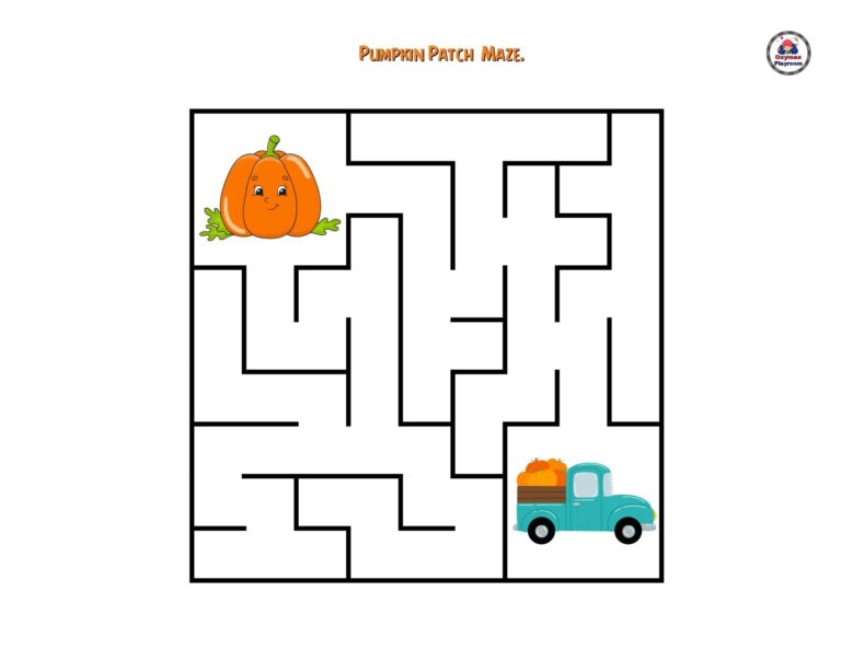 Pumpkin Patch Kids Activity Book