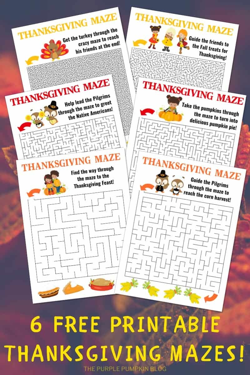 Crazy Maze Worksheet