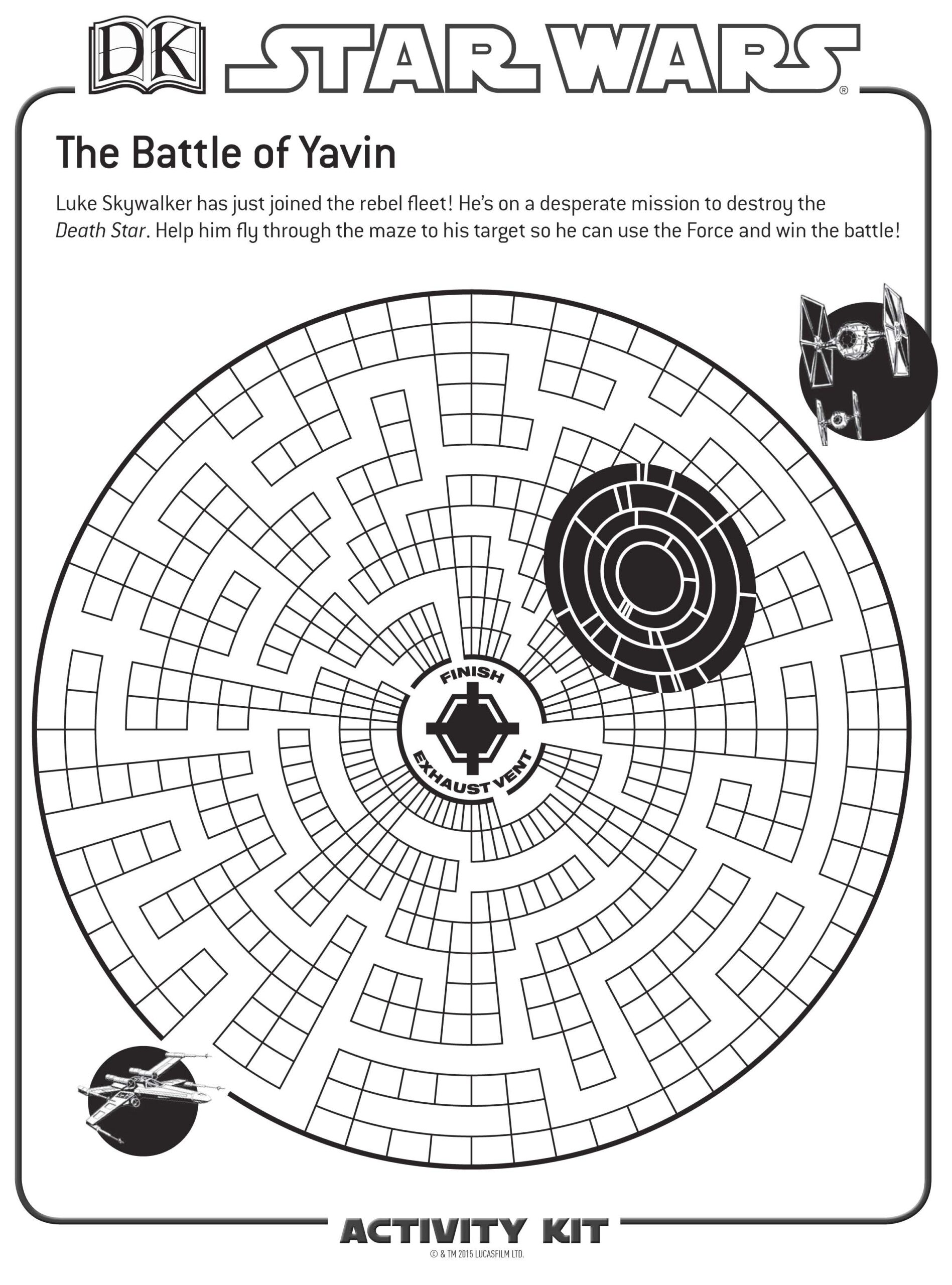 Star Wars Printables U0026 Activities Brightly