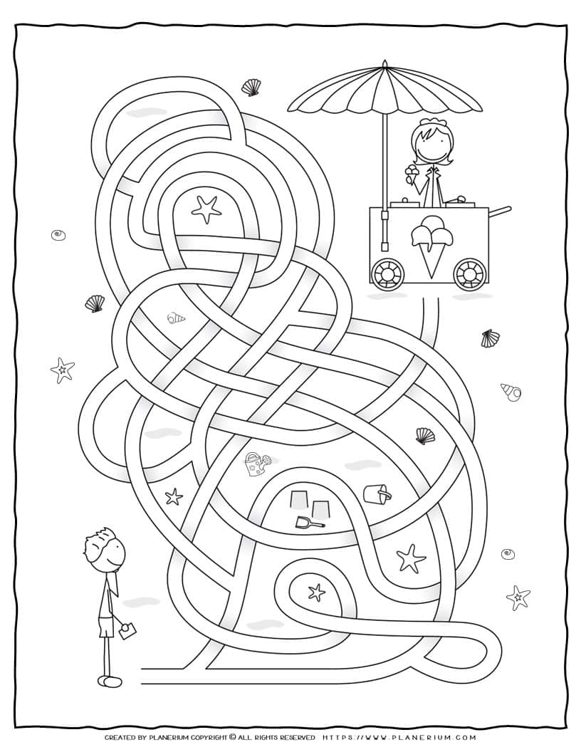 Summer Maze Planerium