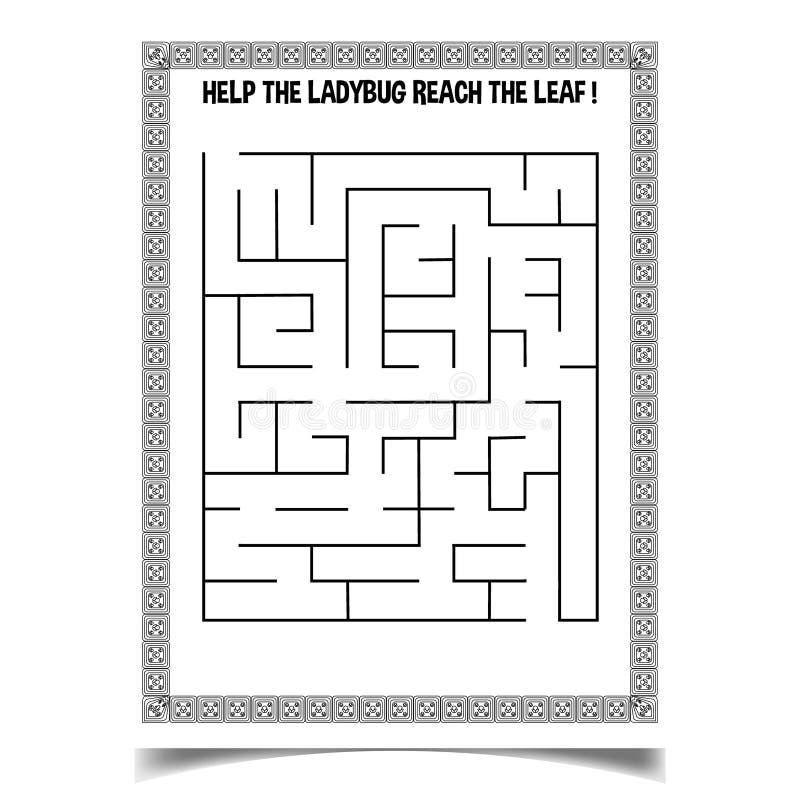 Trace Maze Worksheet Stock Illustrations 555 Trace Maze Worksheet Stock Illustrations Vectors U0026 Clipart Dreamstime