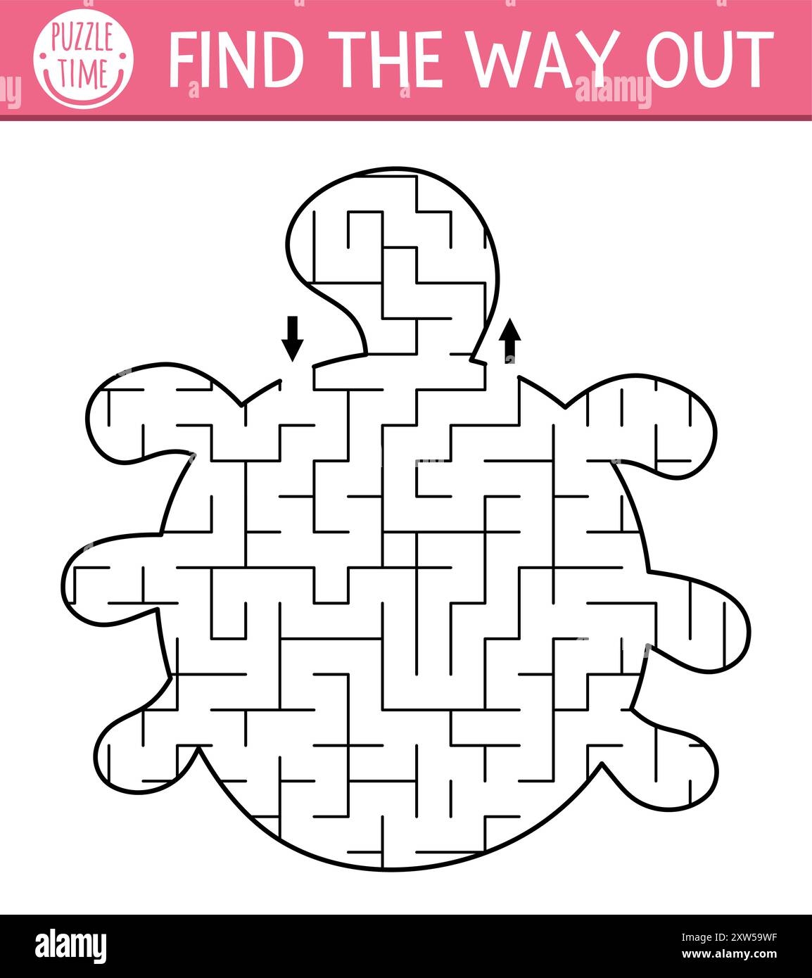 Turtle Maze Hi res Stock Photography And Images Alamy