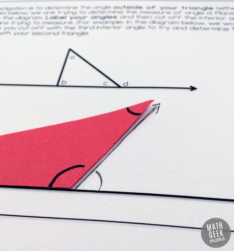 Understanding Interior And Exterior Angles In Triangles