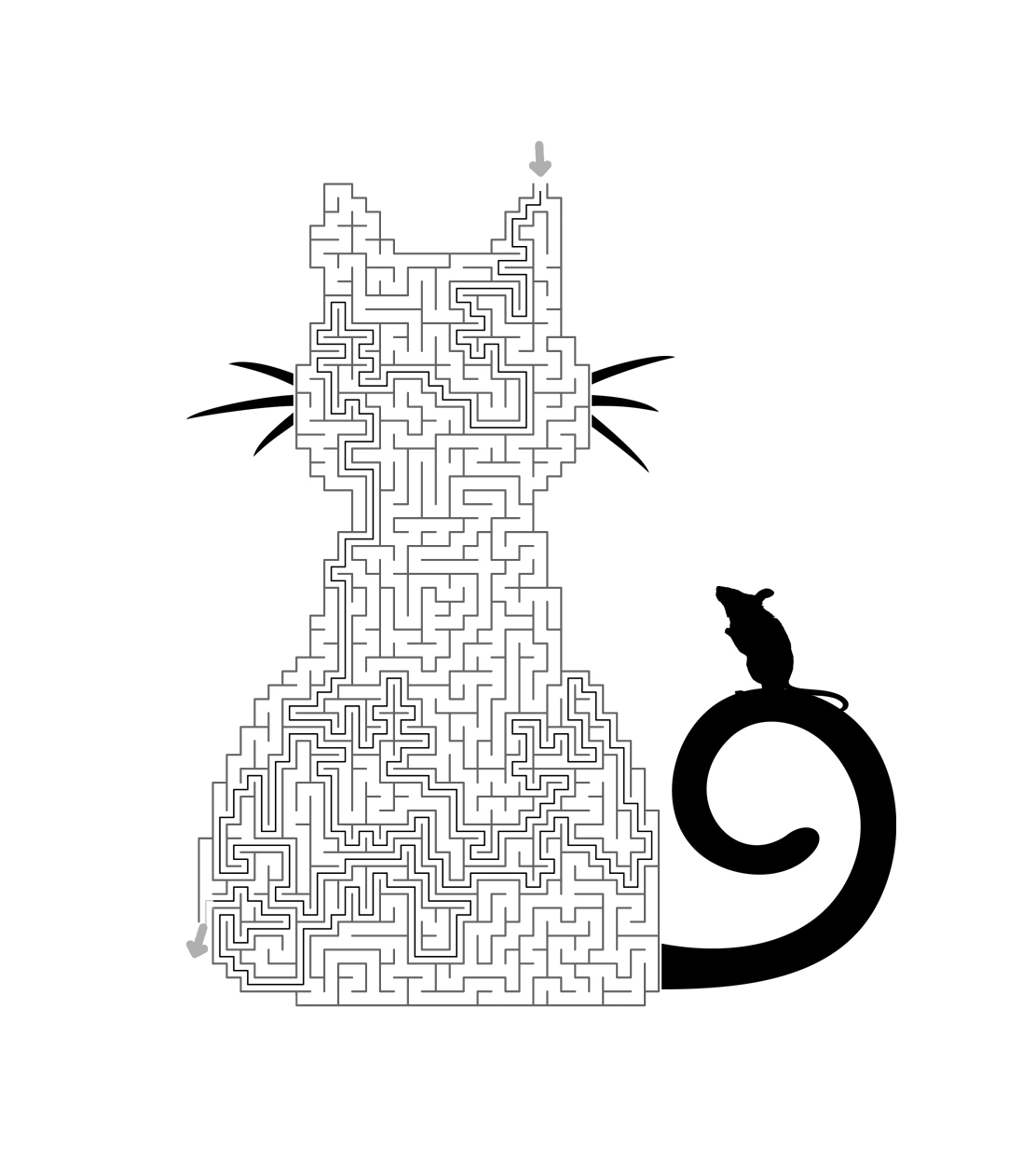 Weekly Cat Puzzle The Cat Maze Katzenworld