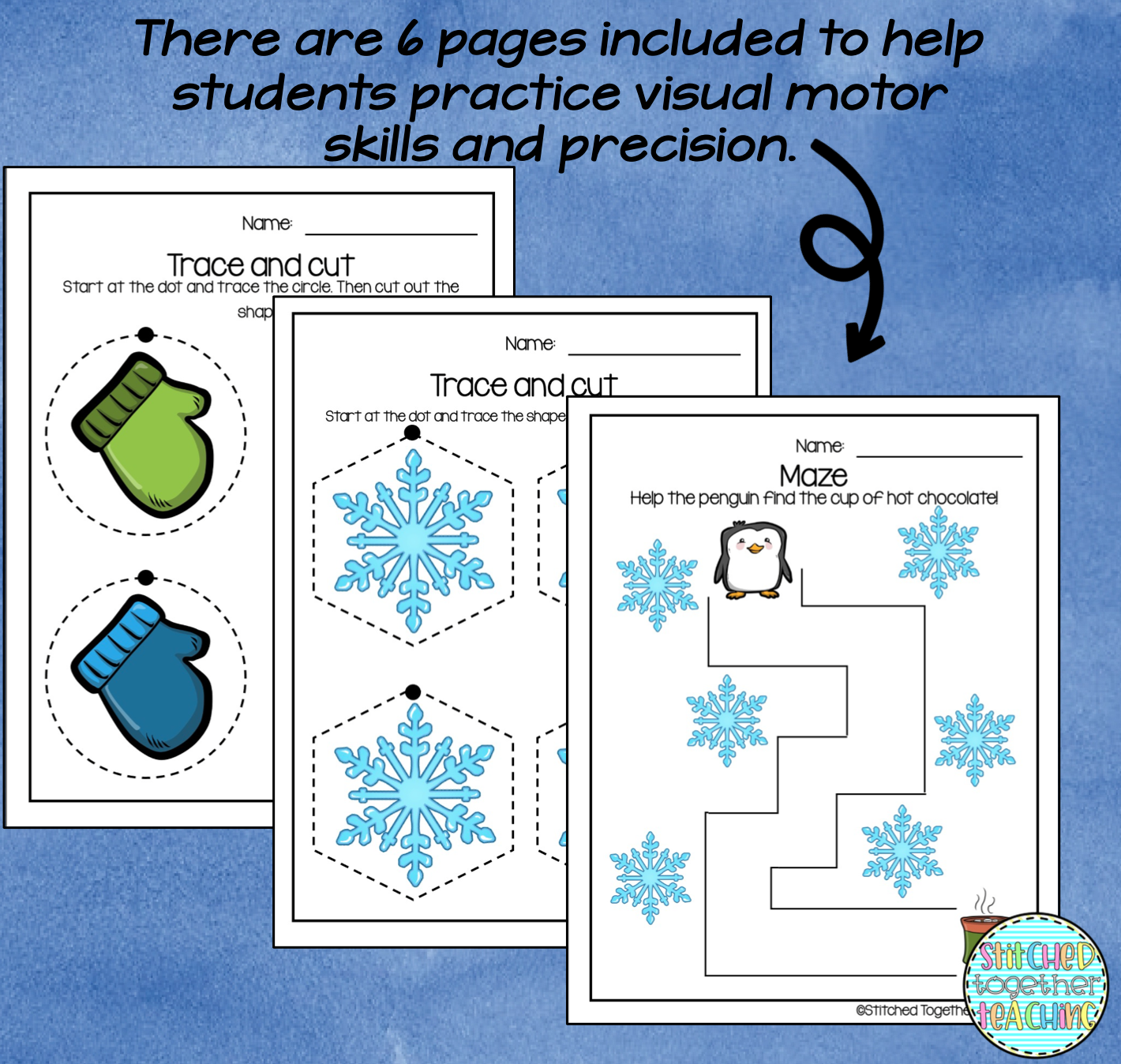 Winter Fine Motor Activity Center Made By Teachers